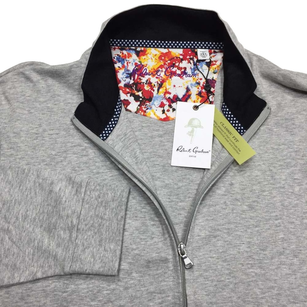 Robert‎ Graham Alan Full Zip Sweater Jacket